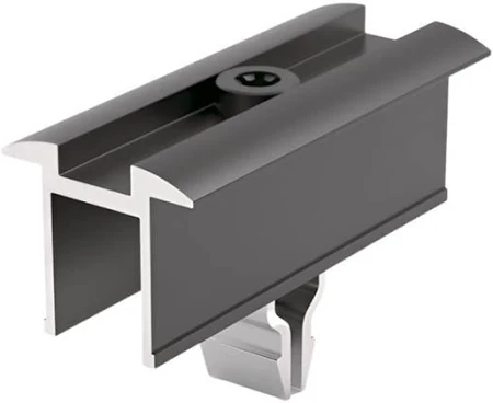 Behelios Mâchoire Centrale à Clip Noir 30mm – Longueur 70mm