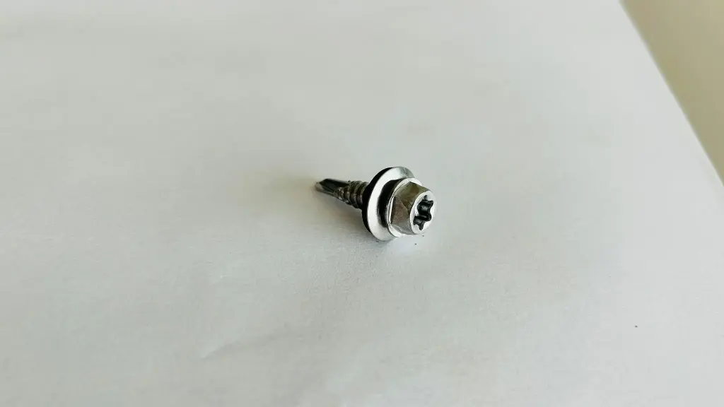 Behelios Zelftapper 6.5 x 25 mm – TX40, RVS SUS410, met Afdichtende Rondel