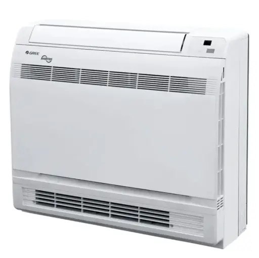 Gree Vloerunit R32 – Wit, met WiFi (2.5 / 3.5 / 5 kW)